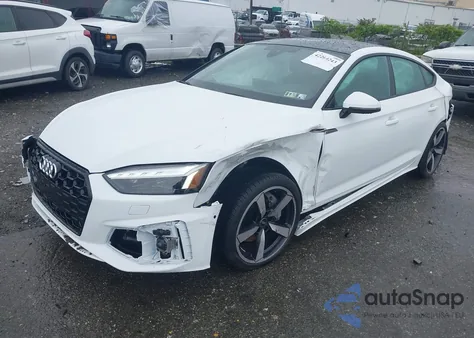 2025 Audi A5 Sportback Prestige 45 Tfsi S Line Quattro S Tronic из США, поврежденный, VIN WAUEACF58SA012978